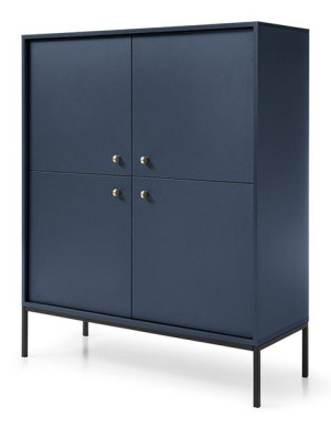 Komoda z szafkami MONO MK104 Granat