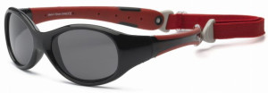 Okulary Przeciwsłoneczne Real Shades Explorer - Black and Red 2+