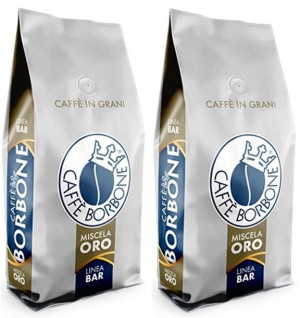 Kawa ziarnista BORBONE ORO 2x1kg