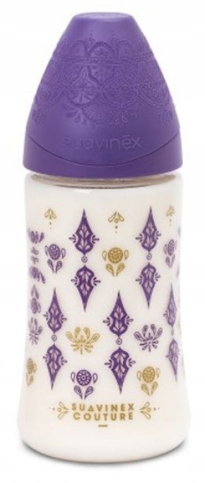 Suavinex Butelka Haute Couture 270Ml Fioletowa