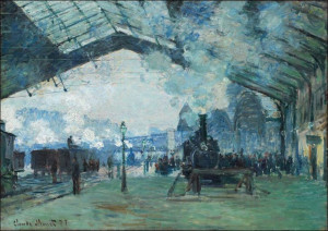 Arrival of the Normandy Train, Gare Saint-Lazare,
