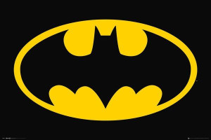 Batman Klasyczne Logo - plakat 91,5x61 cm