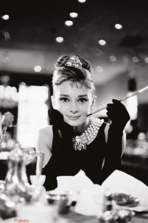 Audrey Hepburn - Śniadanie u Tiffanego - plakat 61