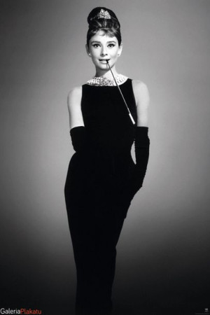 Audrey Hepburn Cigarello - plakat 61x91,5 cm