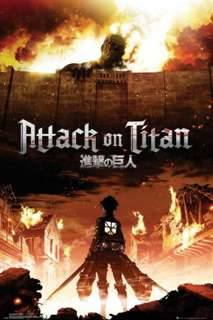 Atak Tytanów. Attack On Titan Key Art - plakat 61x