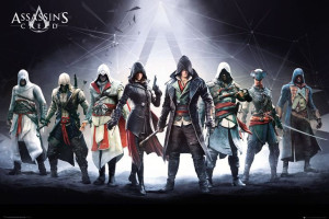 Assassins Creed Bohaterowie - plakat 91,5x61 cm