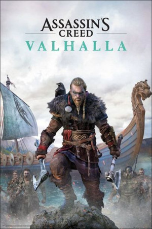 Assassins Creed Valhalla Wiking - plakat 61x91,5 c