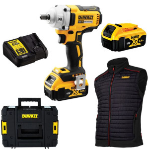 Klucz udarowy DeWALT DCF894P2 + bezrękawnik