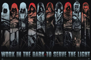 Assassins Creed Work In The Dark - plakat 91,5x61