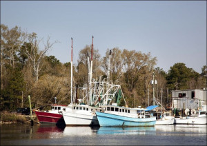 Bayou La Batre is a fishing village with a seafood