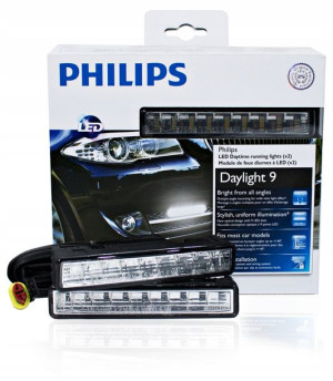 Światła Do Jazdy Dziennej Philips 9 Led Dzienne