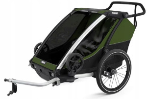 Thule Chariot Cab 2 Przyczepka Rowerowa Green