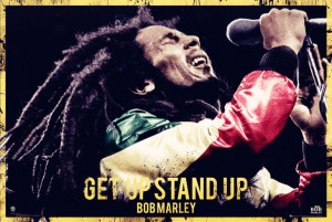 Bob Marley - Get Up Stand Up - plakat 91,5x61 cm