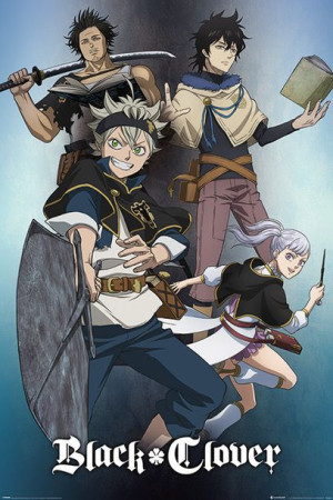 Black Clover Magic - plakat 61x91,5 cm