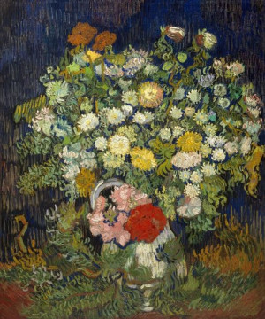 Bouquet of Flowers in a Vase, Vincent van Gogh - p