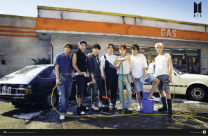 BTS Gas Station - plakat 91,5x61 cm