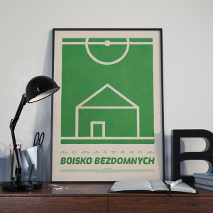 Boisko Bezdomnych - plakat 50x70 cm