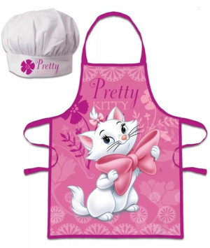 Fartuszek kuchenny z czapką Dziecięcy KITTY Pretty