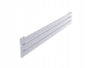 Grzejnik dekoracyjny poziomy 22x120 SZARY