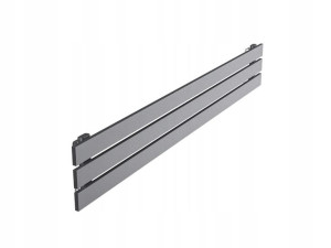 Grzejnik dekoracyjny poziomy 22x160 ANTRACYT