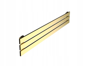 Grzejnik dekoracyjny poziomy 22x160 ZŁOTY