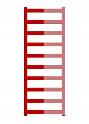 Grzejnik Łazienkowy Ren 670/540 Czerwony