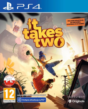 It Takes Two Gra PS4 (Kompatybilna z PS5) | NOWA FOLIA