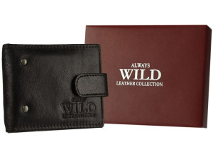 Skórzany portfel męski z etui na karty Always Wild
