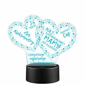 Prezent Statuetka Led Dzień Mamy Matki Upominek