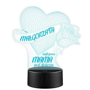 Prezent Statuetka Led Dzień Mamy Matki Upominek
