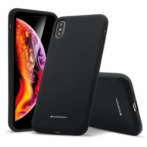 Etui MERCURY Silicone do Apple iPhone XS MAX czarny
