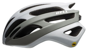 Kask szosowy BELL FALCON INTEGRATED MIPS matte gloss white gray roz. M (55-