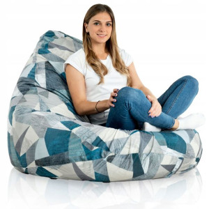Worek SAKO do siedzenia DROP XXL fotel ABSTRACT