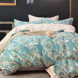 Pościel 100%  satyna bawełniana 160x200 dwustronna CW-1376 Premium