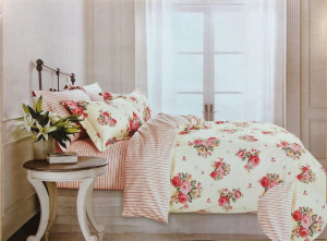 Pościel 100%  satyna bawełniana 160x200 dwustronna Andrea CW-158 Premium