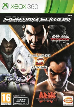 Fighting Edition Tekken 6 + Tekken Tag Tournament 2 + Soul Calibur V