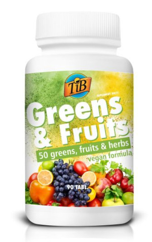 Greens & Fruits - 90tabl, This Is Bio