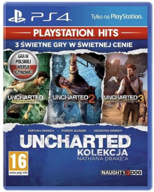 Uncharted Kolekcja Nathana Drakea Gra PS4 (Kompatybilna z PS5) PL