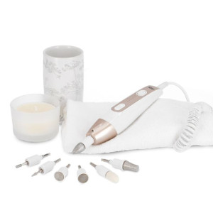 Frezarka do pedicure i manicure ADE Wellness, 7 końcówek, 4400 RPM