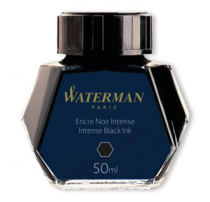Atrament do piór WATERMAN czarny 50ml