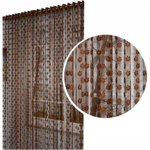 FIRANKI MAKARONY 300x250 makaron kwiatki brązowe