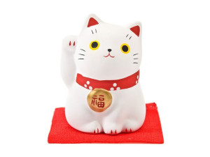 Figurka Maneki Neko - Biały