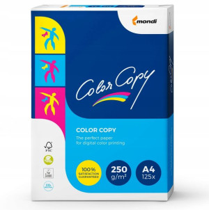Papier Color Copy A4 250 G/m2 125 Ark. Mondi
