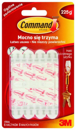 Haczyk na ramkę do 225g COMMAND 17006