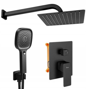 Zestaw Natryskowy Orix Black Rea + Eco Box Premium