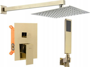 Zestaw Natryskowy Podtynkowy Fenix Gold Box Rea