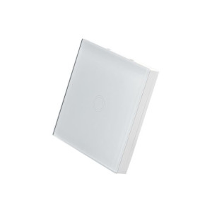 Włącznik światła LED schodowy 2x biały