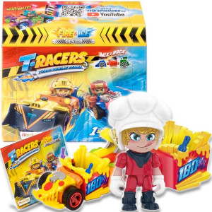 T-Racers Square Box Samochodzik Autko Figurka Zestaw S3