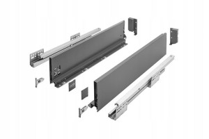 Szuflada Axis Pro Gtv L500 H116 Szara Antracyt