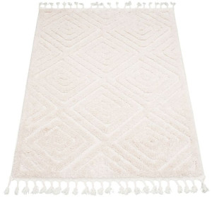 Dywan Boho Berber 04 kremowy